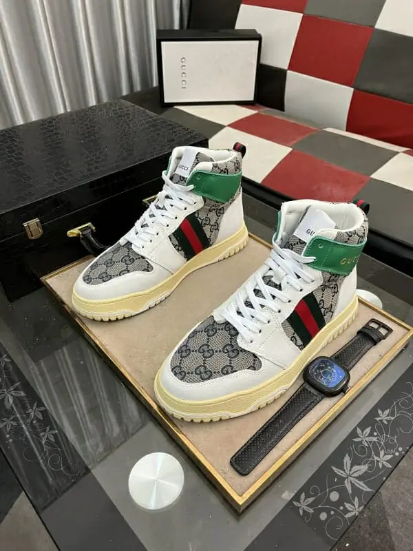 gucci high tops chaussures pour homme s_1255a47